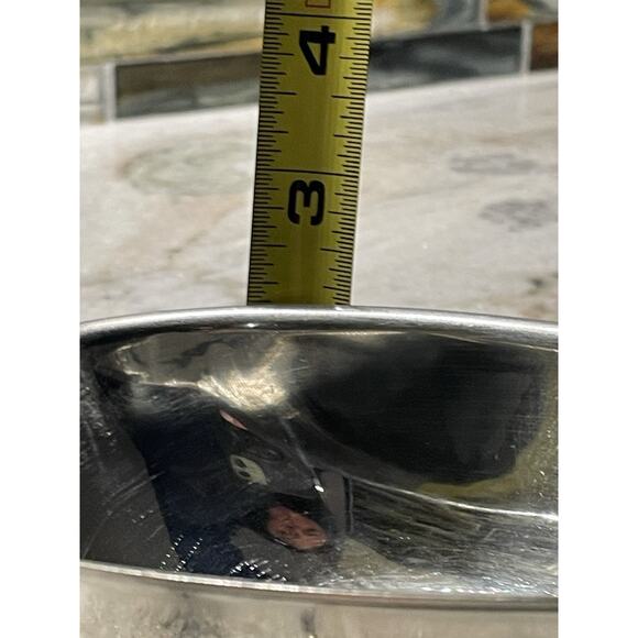 Vintage TWA Airlines Stainless Serveware Gravy Boat Dish Oneida 44-1541 - Picture 7 of 7